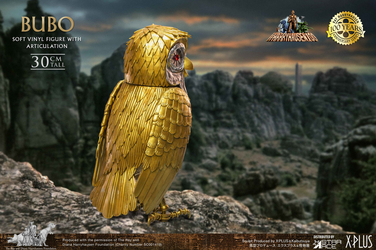 Ray Harryhausen on X: Here is one of Ray Harryhausen's most enduring  creations- Bubo, the mechanical owl. This is the largest of three  stop-motion models constructed for 'Clash of the Titans', alongside