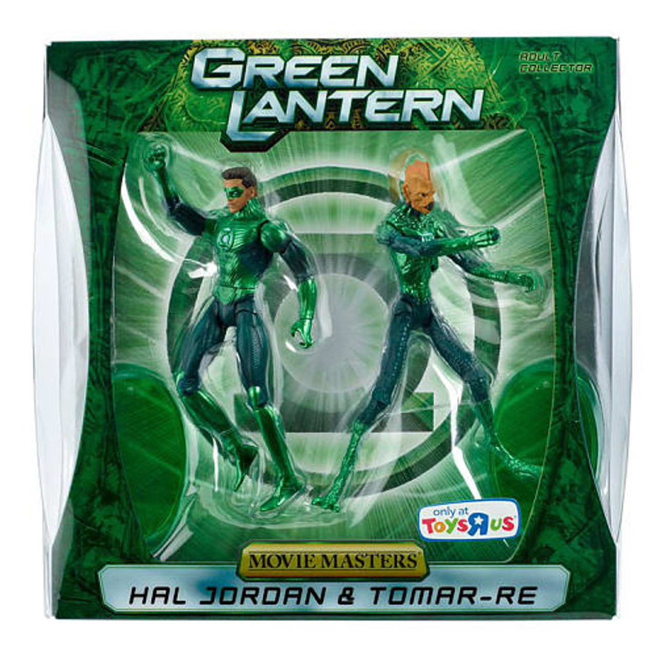 Mattel Green Lantern Movie Masters Hal Jordan & Tomar-Re Action Figure 2  pack