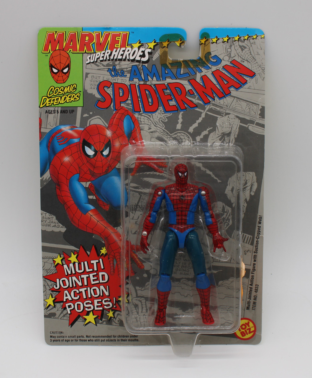 ToyBiz Marvel Super Heroes Spider-Man Multi Jointed Action Figure