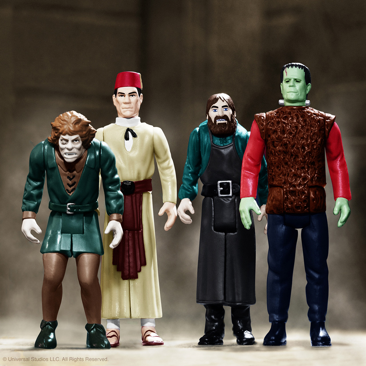 Super7 Universal Monsters ReAction Figure Wave 3 Set of 4