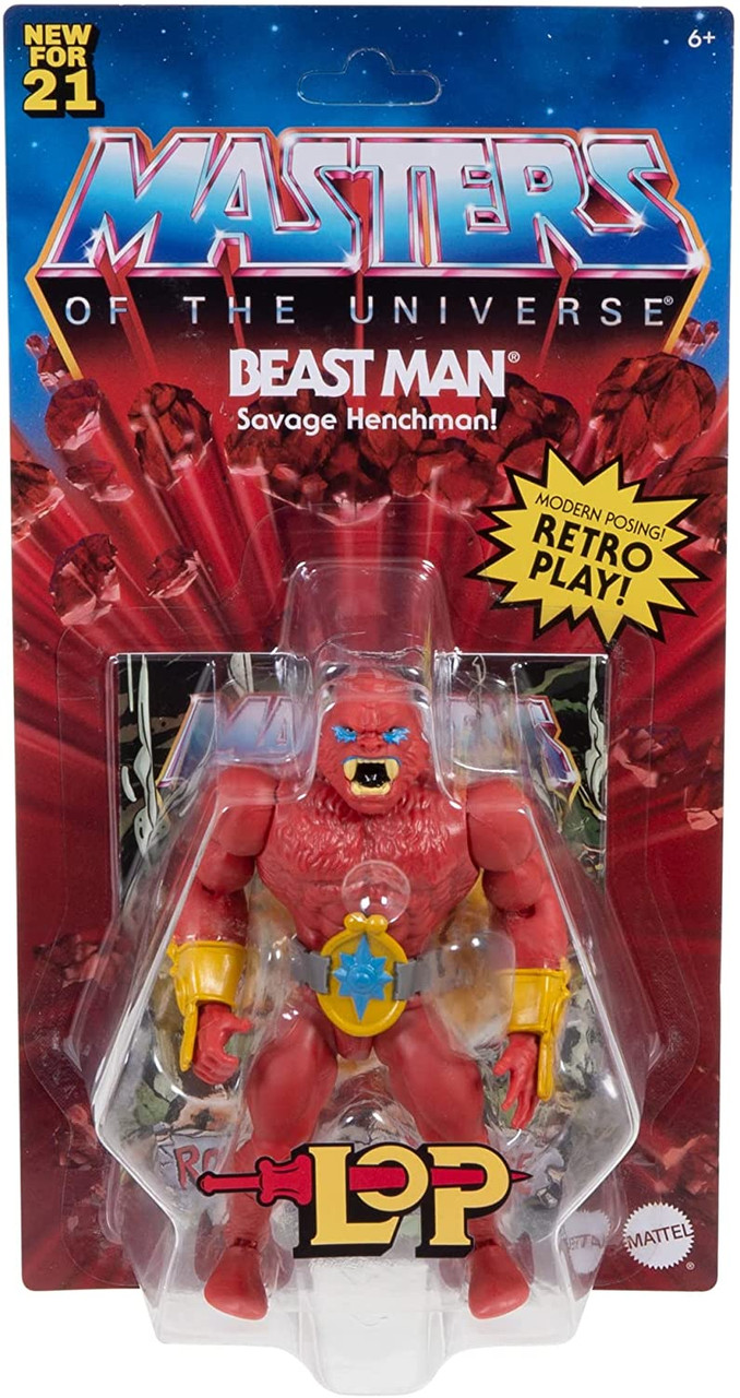 Mattel MOTU Origins Beast Man LOP Action Figure