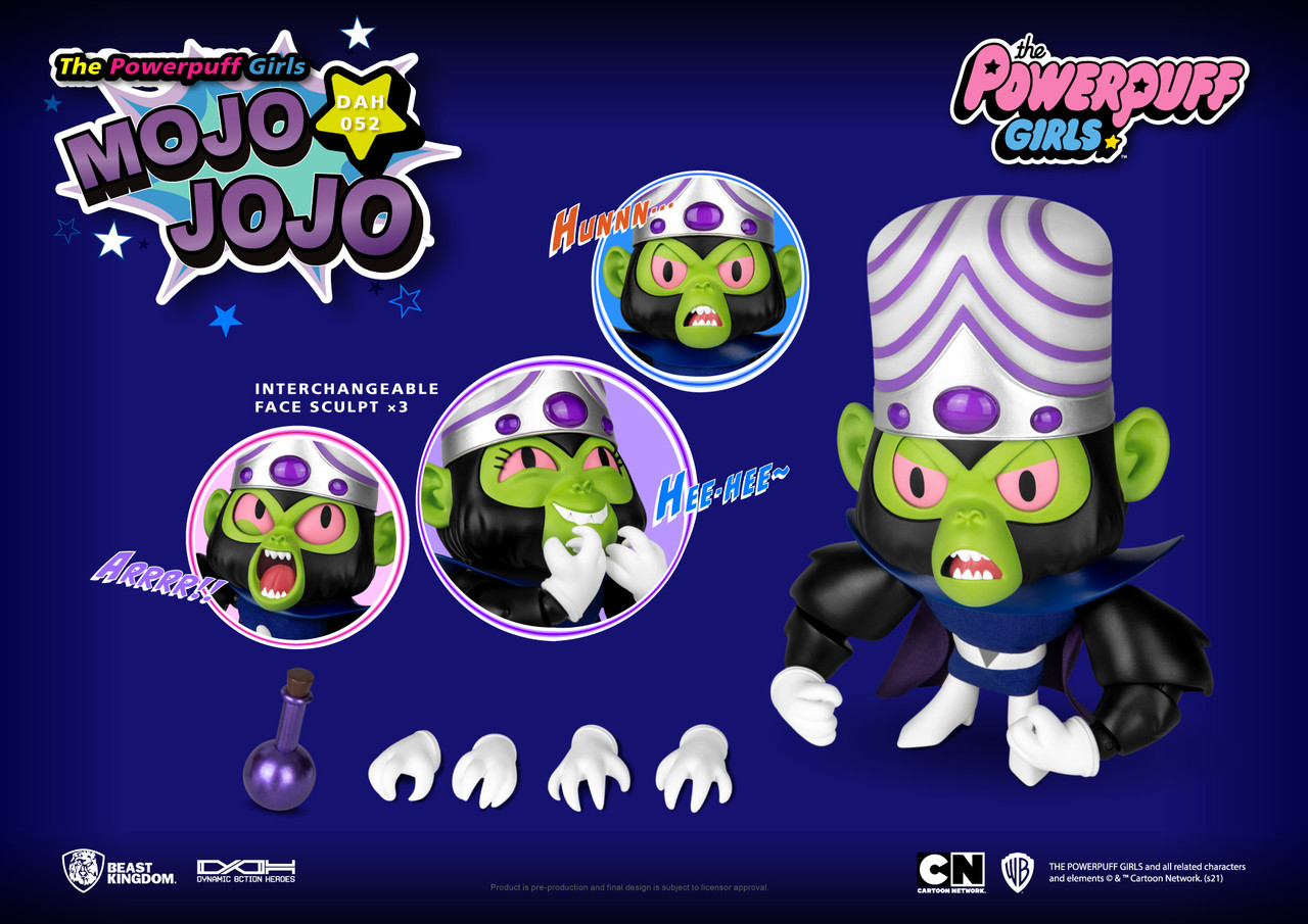 Powerpuff Girls DAH-052 Dynamic 8-ction heroes MoJo JoJo Action Figure