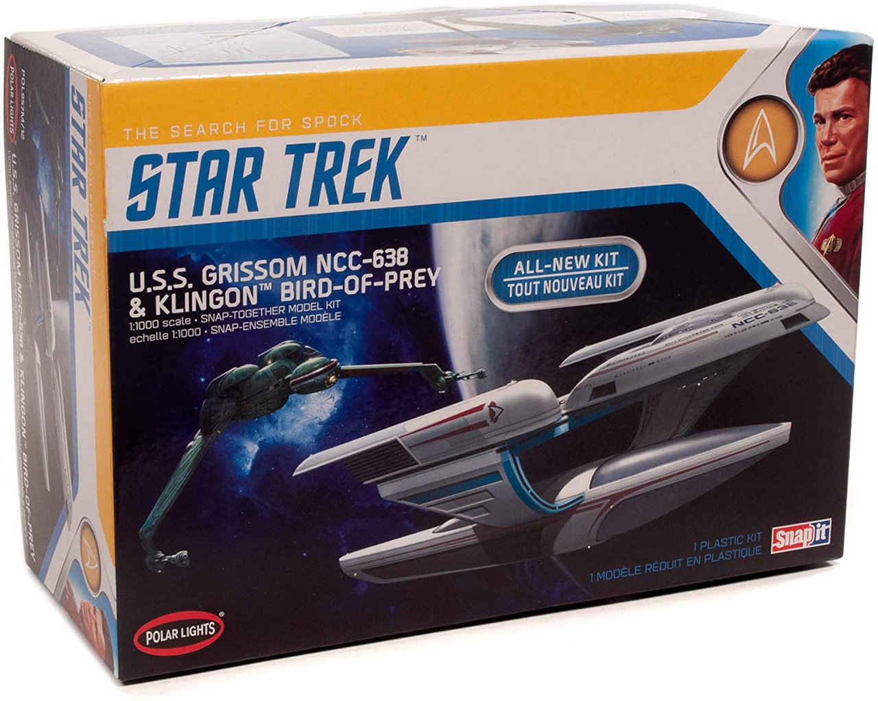 2 In 1 Kit e2 Details about   Star Trek: U.S.S Brand new Grissom & Klingon Bird-Of-Pray 