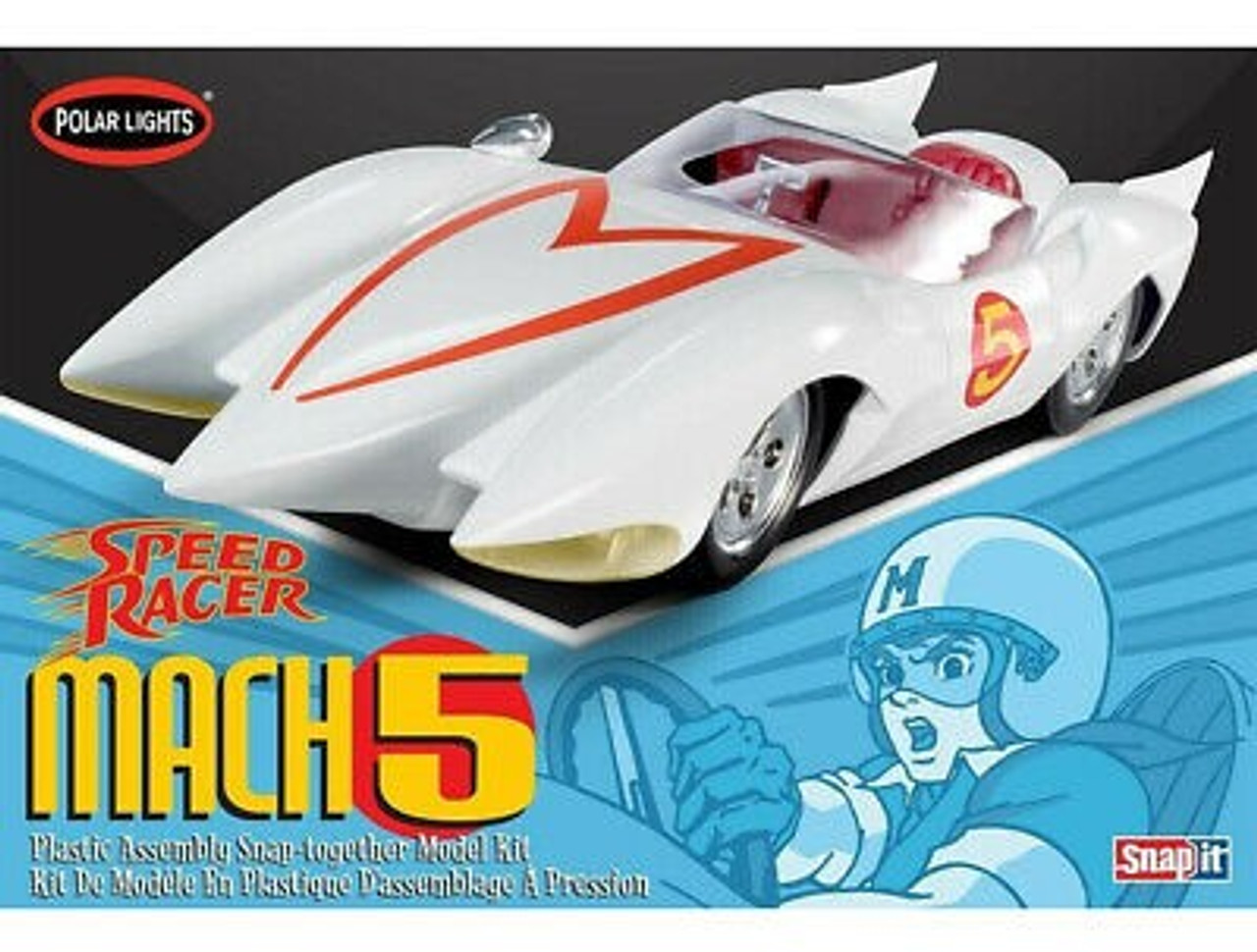 Polar Lights Speed Racer Mach 5 Model Kit