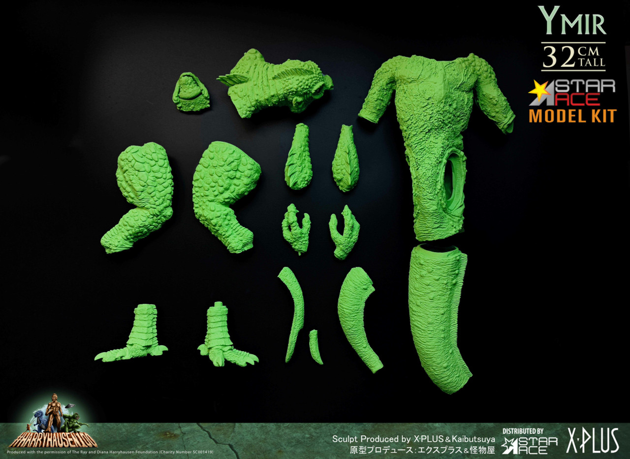 Star Ace Ray Harryhausen's Ymir 30cm Soft Vinyl Model Kit