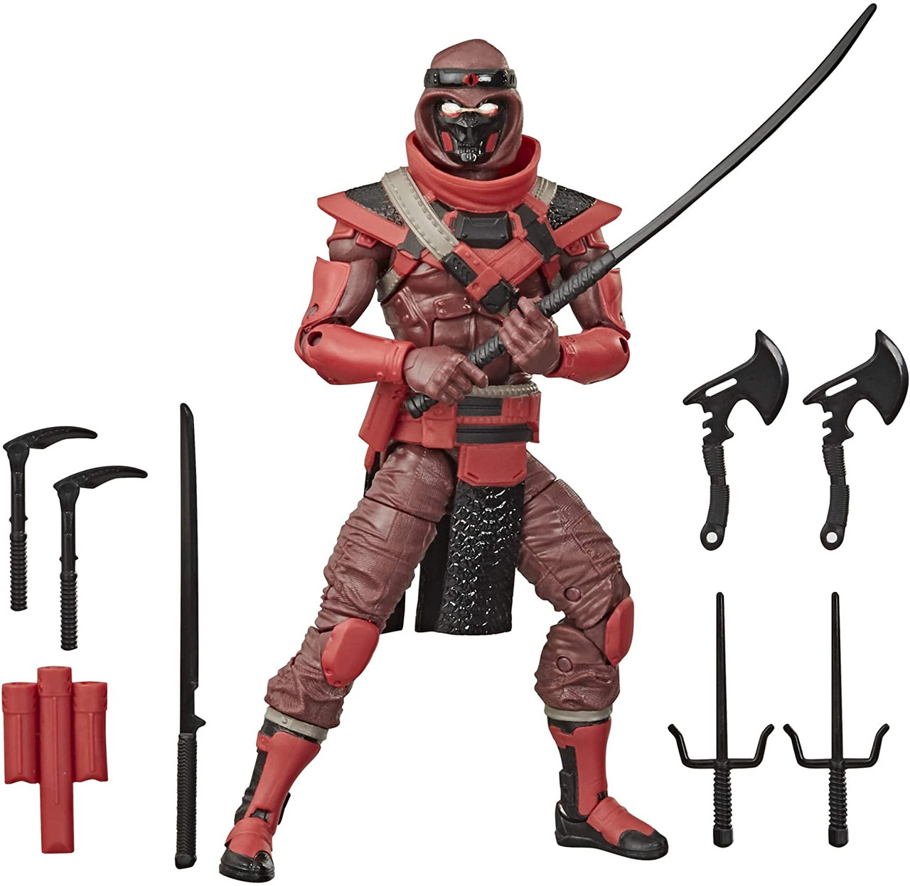 Hasbro GI Joe Classified Series Red Ninja 6in Action Figure