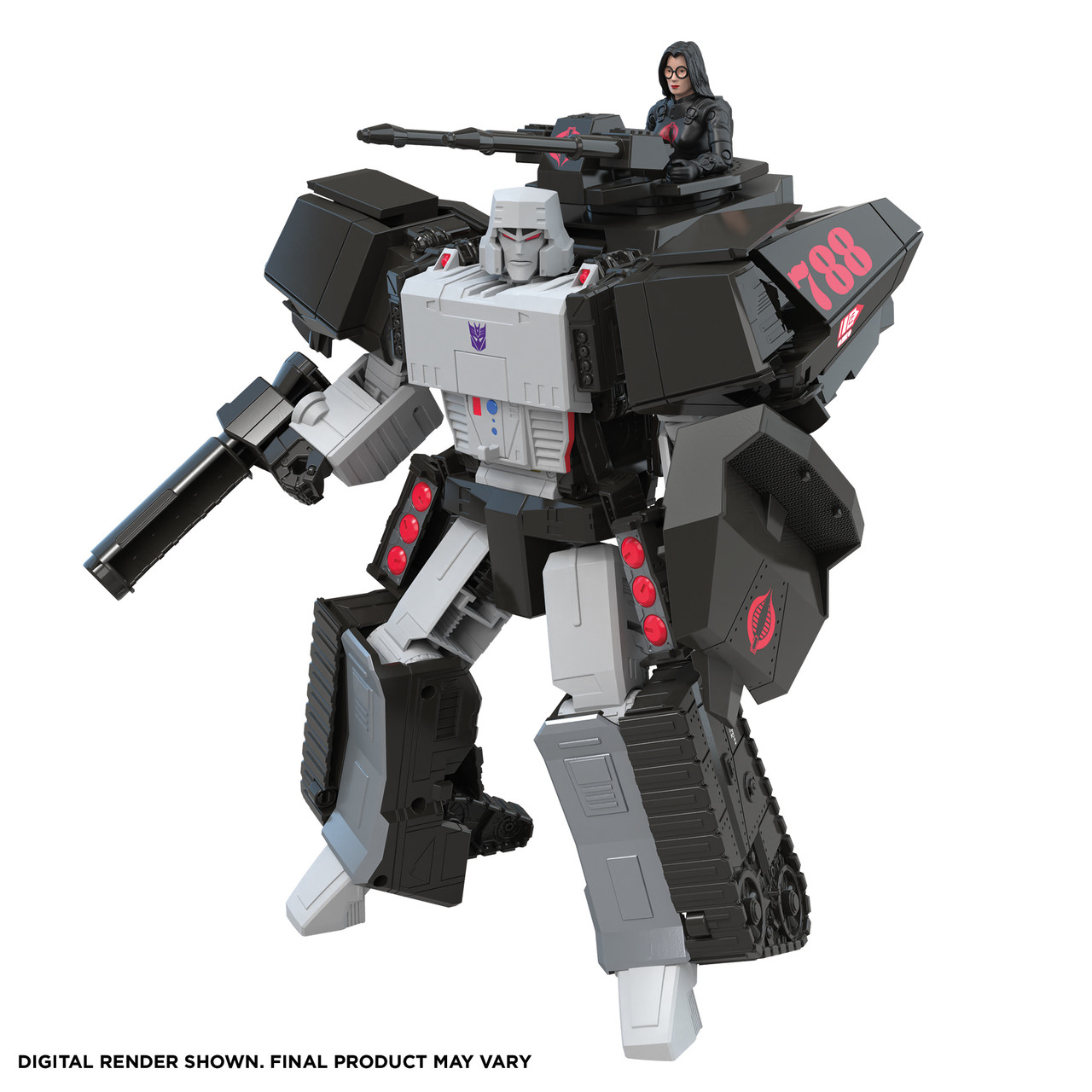 希少新品Transformers Megatron H.I.S.S. Tank Hasbro GI Joe X Transformers Megatron HISS Tank