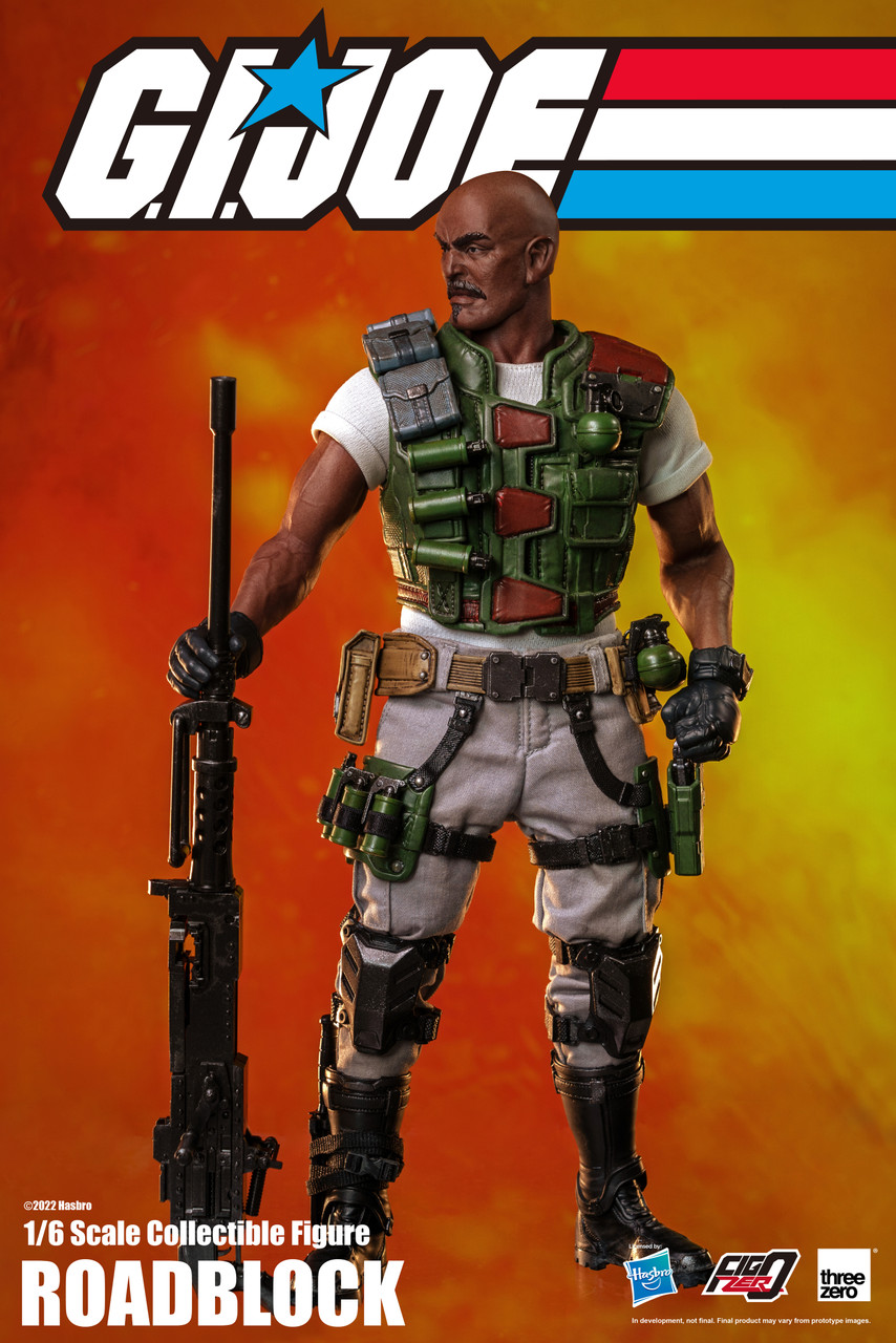 G.I.ジョー 1/6 Roadblock 1/6 ロードブロック フィギュア ThreeZero Hasbro GI Joe Roadblock 1/6th scale action figure