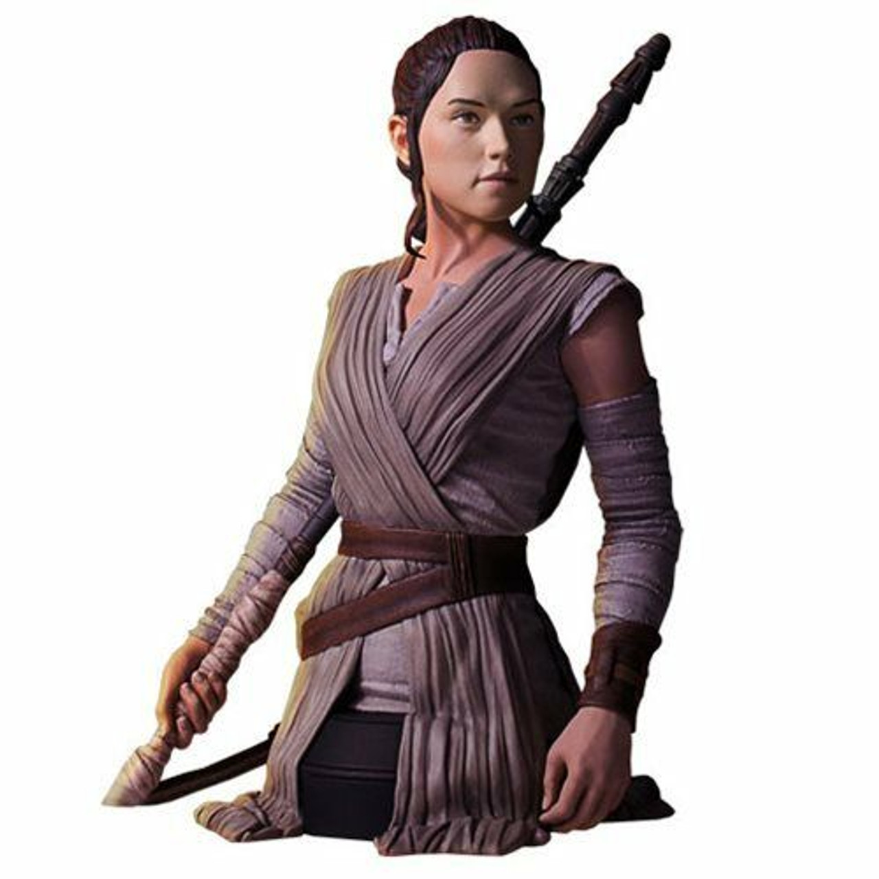 Gentle Giant Star Wars The Force Awakens Rey Collectible Mini Bust Statue