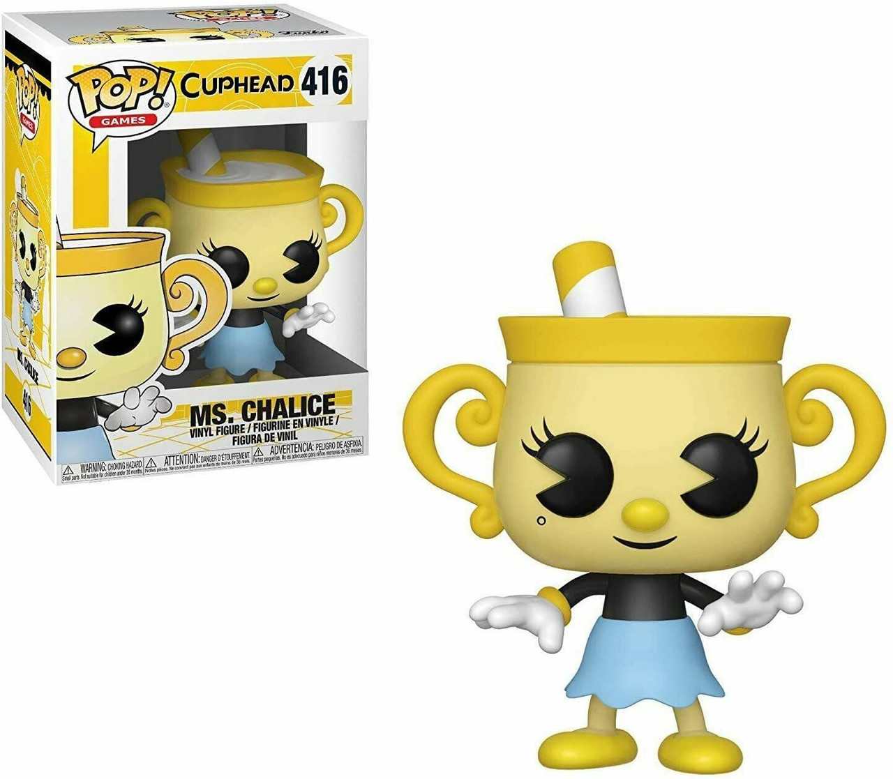 Funko Pop! Games Cuphead Ms. Chalice #416