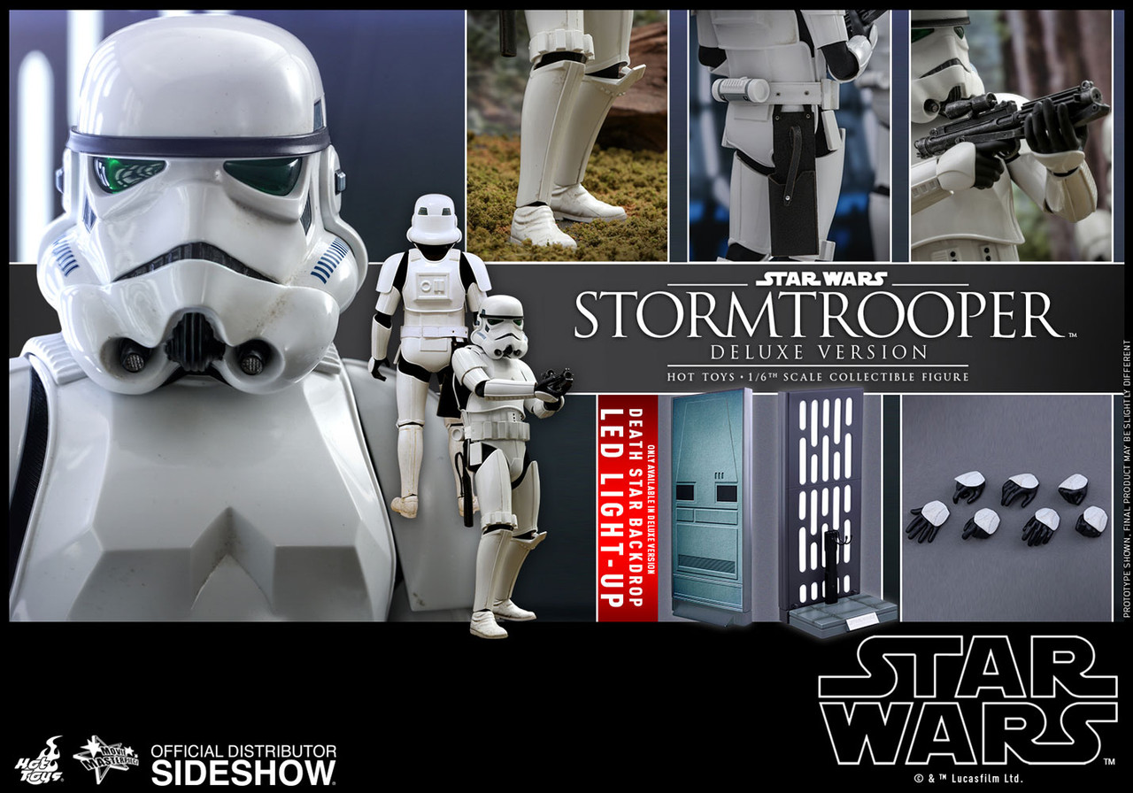 Hot Toys Star Wars Stormtrooper Deluxe Version Sixth Scale MS515
