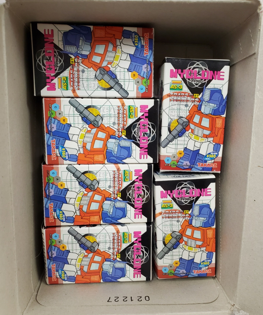 MYCLONE マイクロン AS-3 TRANSFORMERS #1 全6種 Takara Transformers Myclone Series 1 complete set of 6 mini figures
