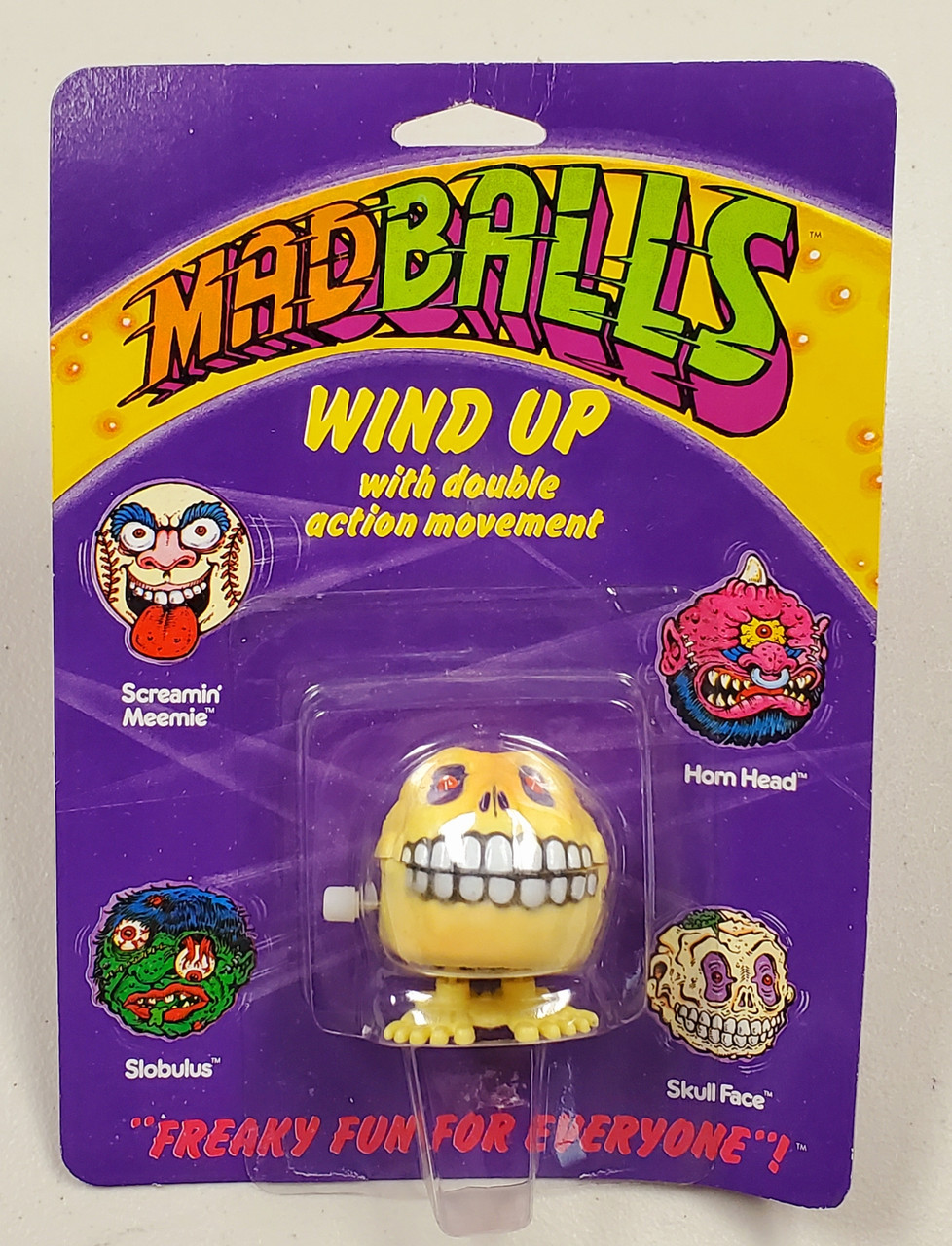 MadBalls (1986) Skull Face wind up