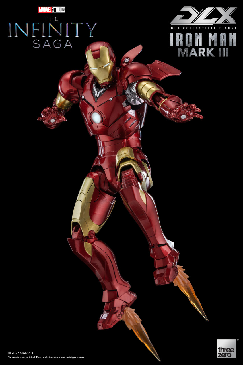 Threezero Marvel The Infinity Saga Iron Man MK3 Deluxe 1/12 scale