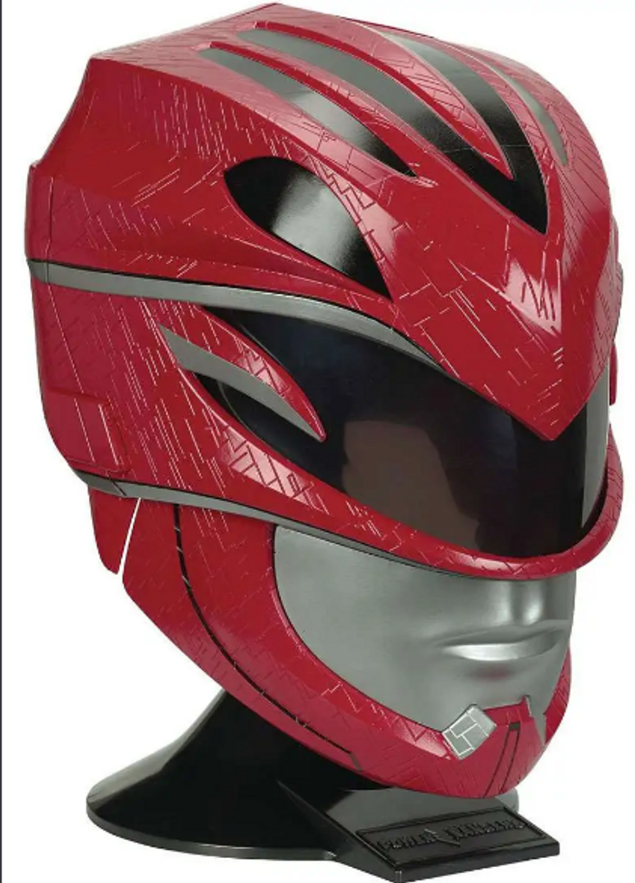 red ranger motorcycle helmet