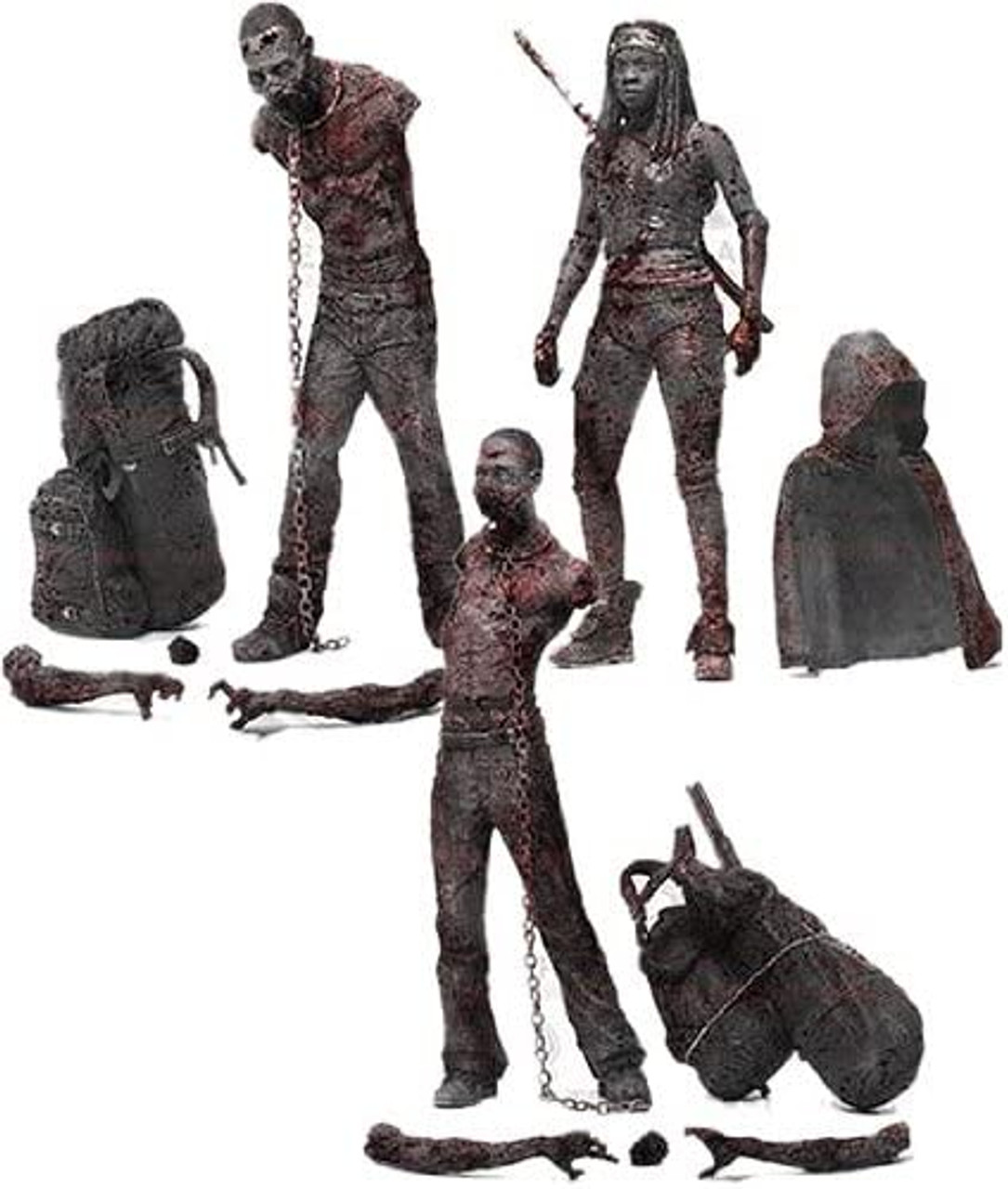 McFarlane Toys The Walking Dead TV Series 3 Bloody Black and White