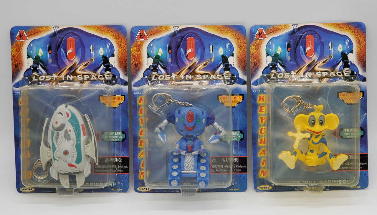 Lost in Space 1998 movie keychain set of 3