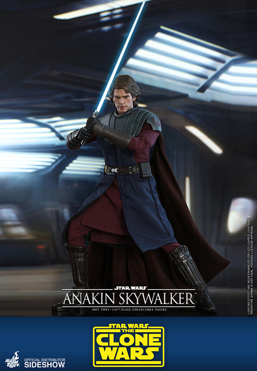 Hot Toys 1/6 Anakin Clone Wars & Stap Set