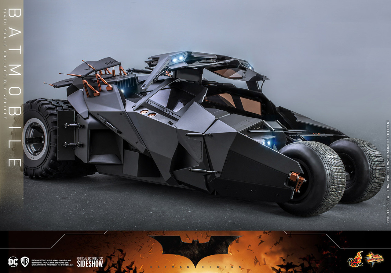 Hot Toys Batman Begins Batmobile Sixth Scale Figure Accessory Movie  Masterpiece Series