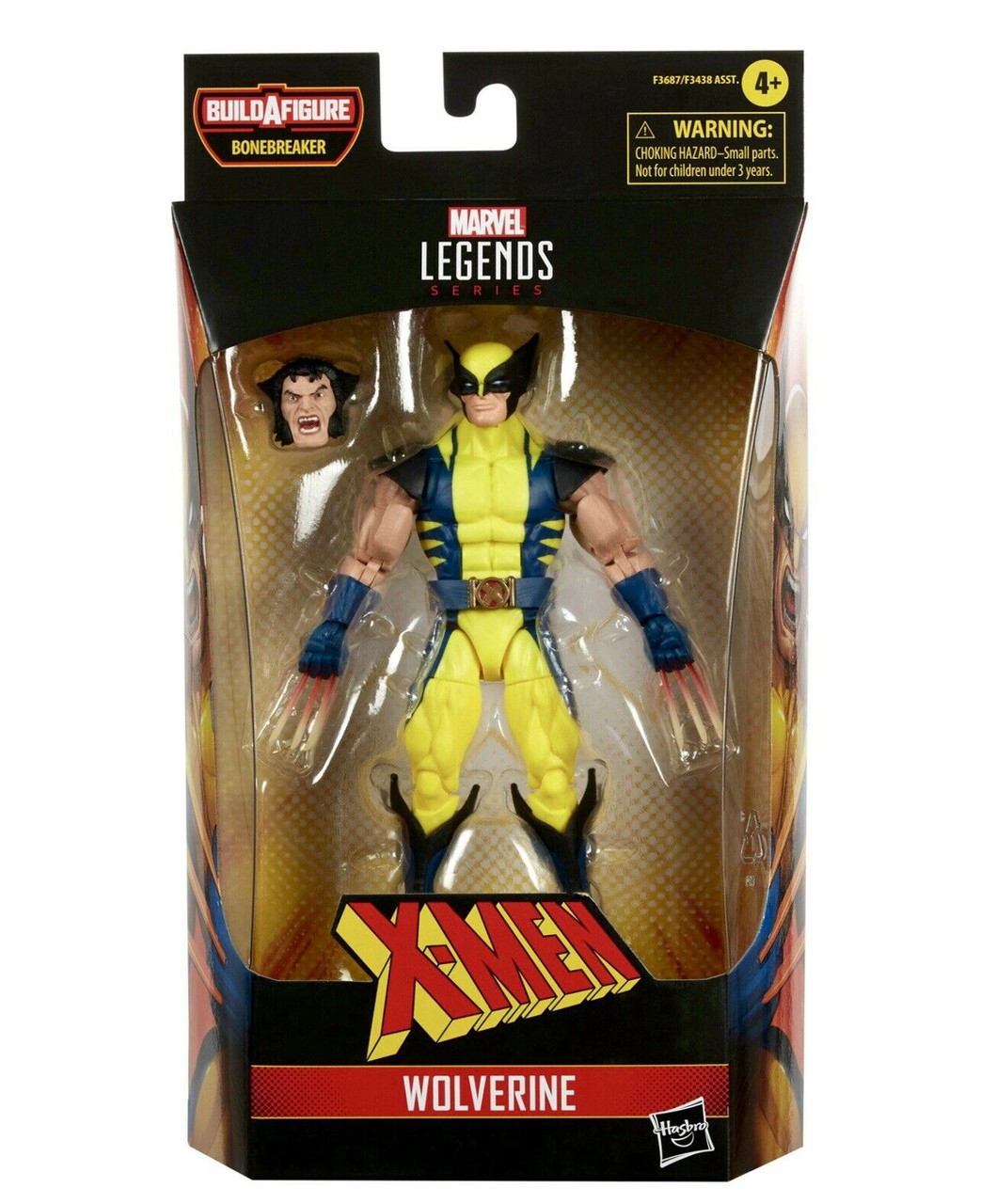 Hasbro X-Men Legends Wolverine Bonebreaker BAF Series 6