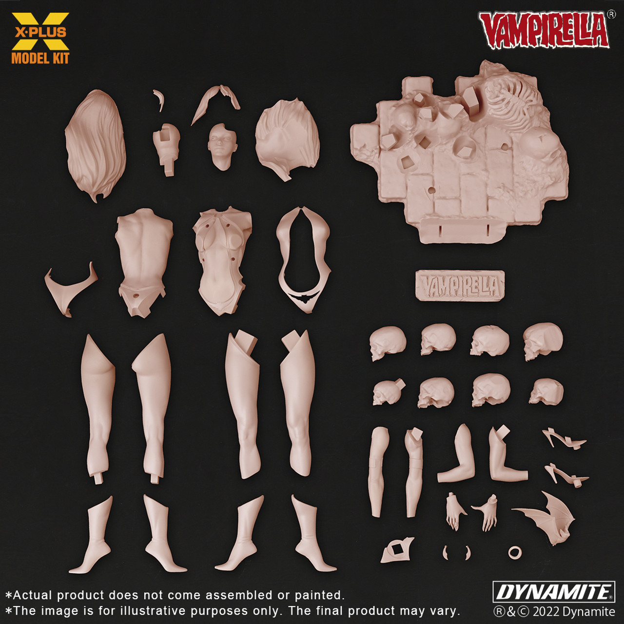 X-Plus Vampirella 2.0 (Jose Gonzalex Ed.) model kit