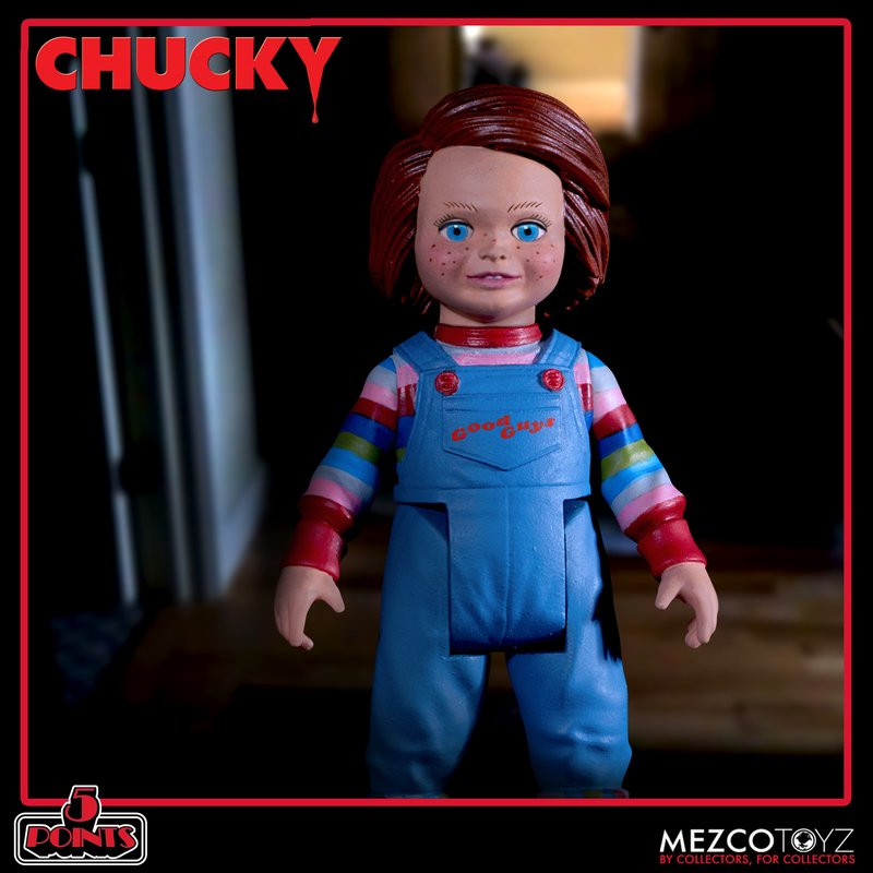 Mezco 5 Points Chucky Deluxe Figure Set