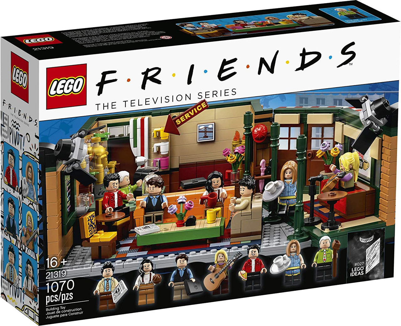 LEGO Friends The Television Series Central Perk Building Set #1070