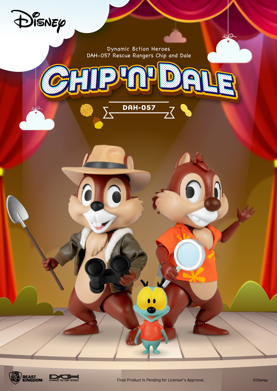 chip.and.dale様 Amazon.com: Chip 'n Dale: Rescue Rangers DAH-057 Dynamic 8-ction