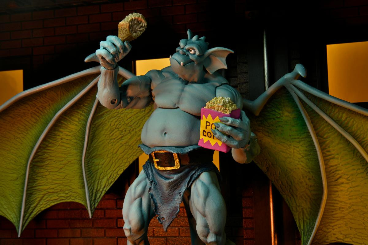 NECA - Gargoyles Broadway Action Figure 17,8 Cm, Articolata Con Accessori E Teste Intercambiabili - 3
