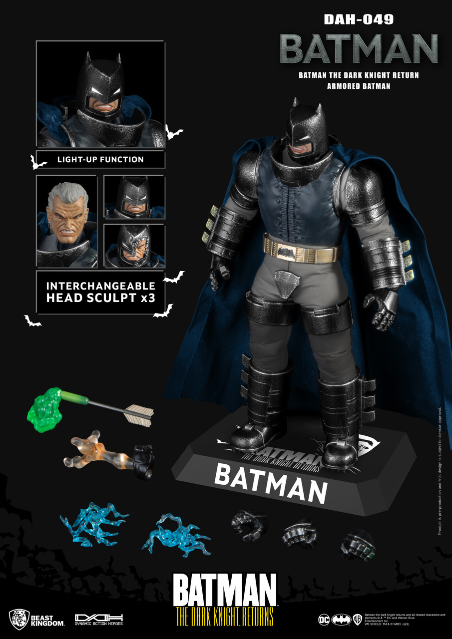 Dark Knight Returns DAH-049 Dynamic 8-ction Armored Batman Action Figure