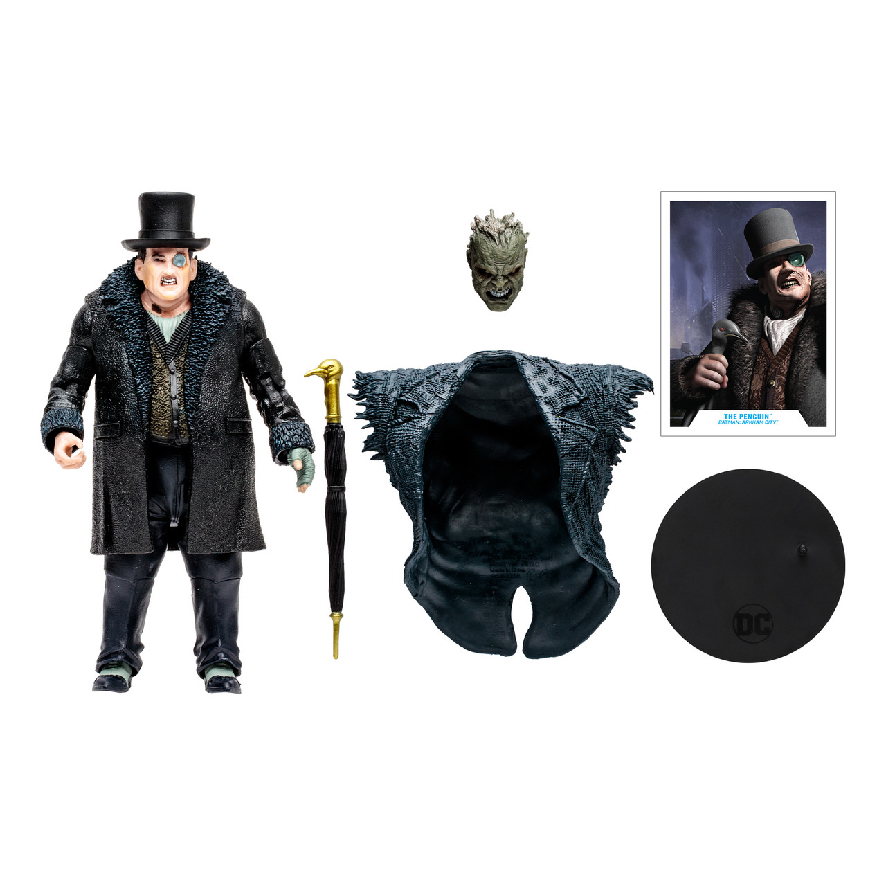 McFarlane DC Gaming Batman Arkham City the Penguin 7in Action Figure