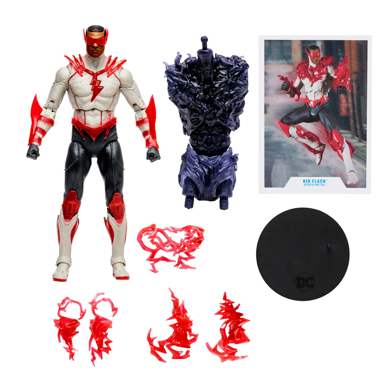 McFarlane DC Speed Metal Kid Flash 7in Action Figure