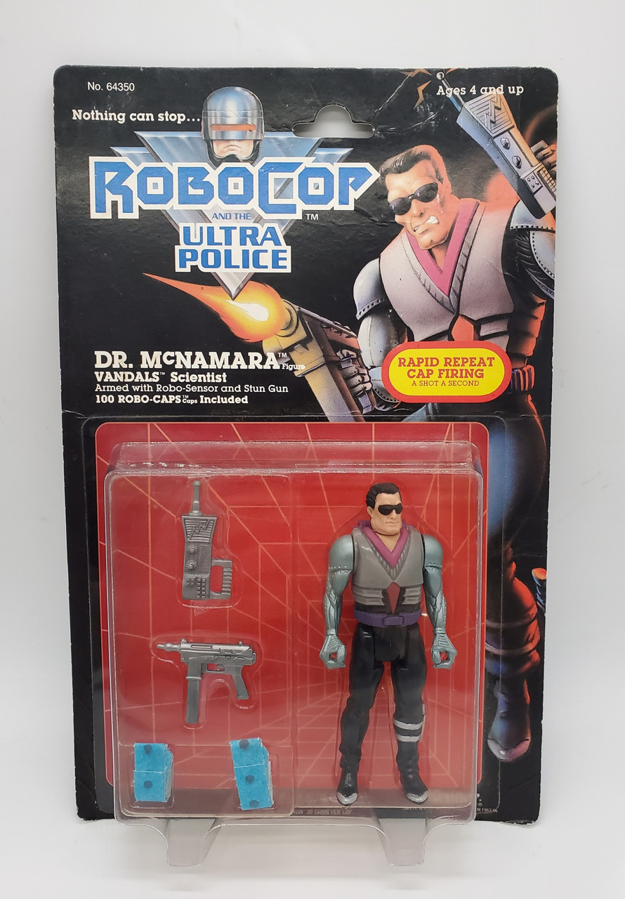 88's Kenner@未開封ヴィンテージ ROBOCOPウルトラポリスリーダ Kenner (1988) Robocop and the Ultra Police Dr. McNamara Action Figure
