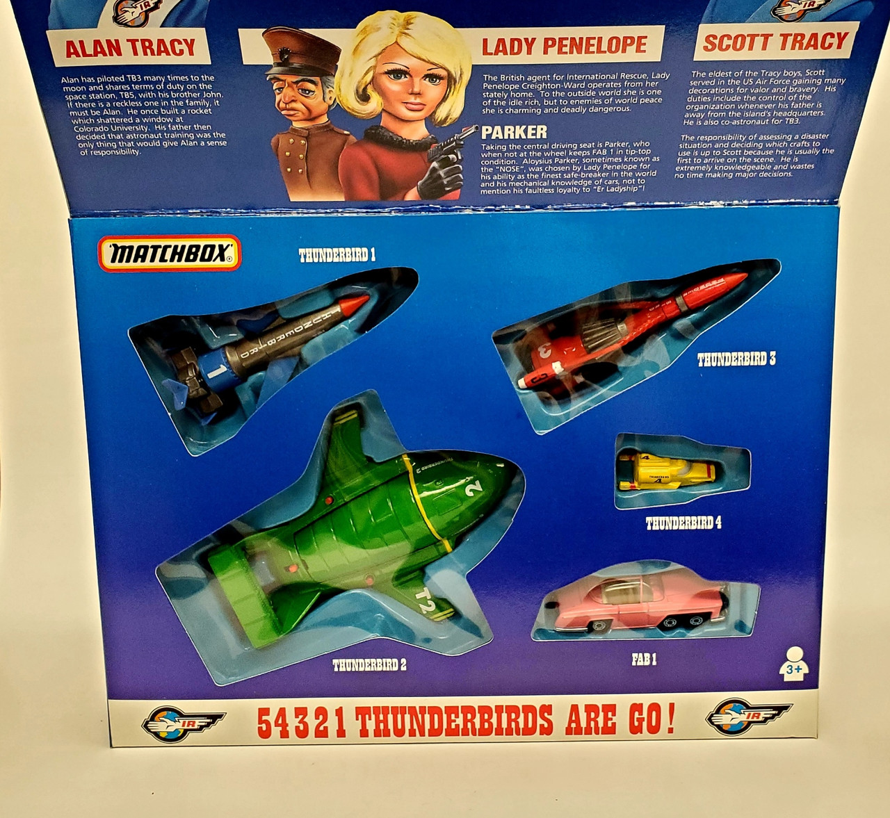 在庫安いMATCHBOX THUNDERBIRDS サンダーバード フィギュアセット サンダーバード