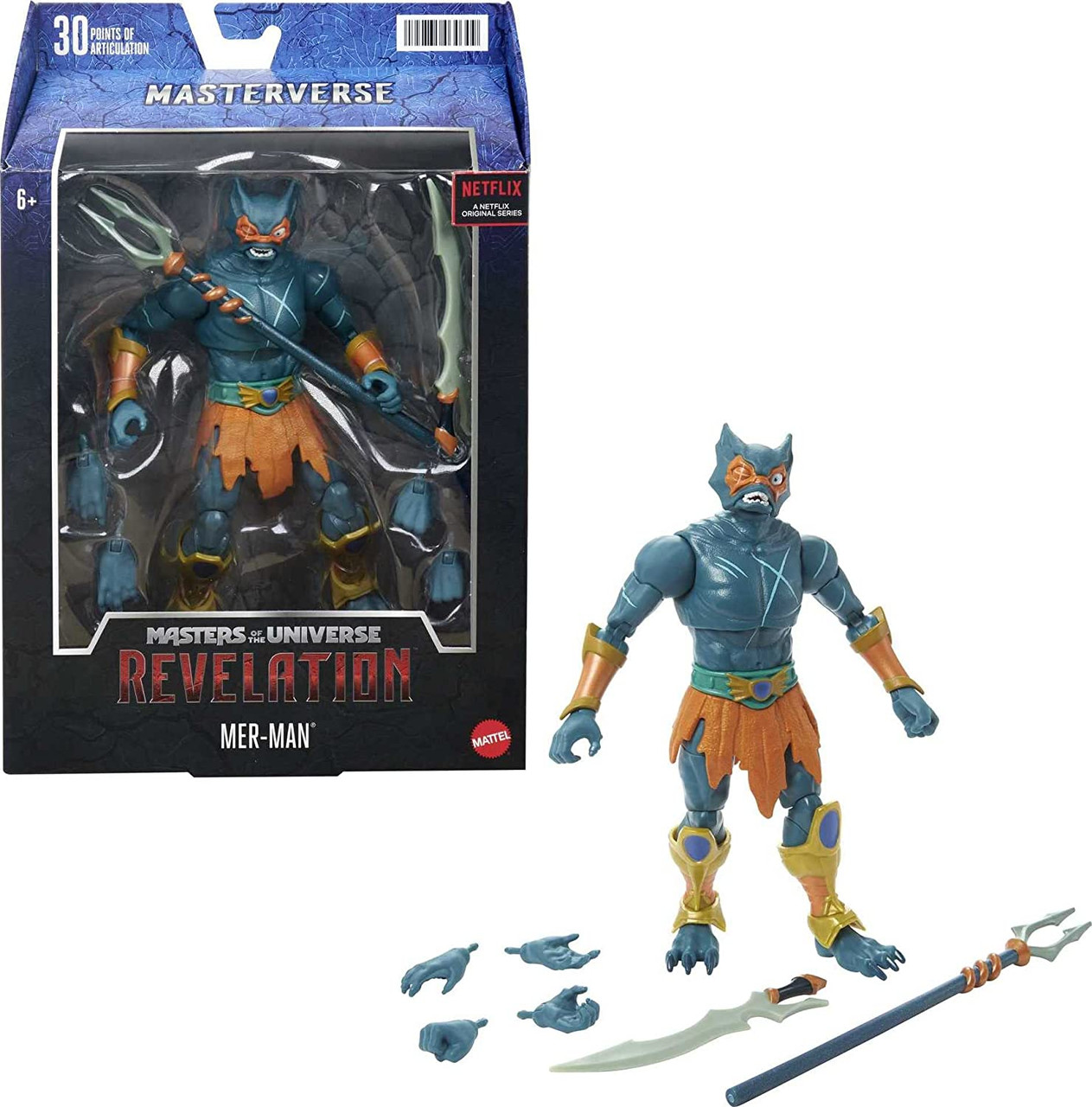 Masters of the Universe Masterverse Mer-Man Action Figure