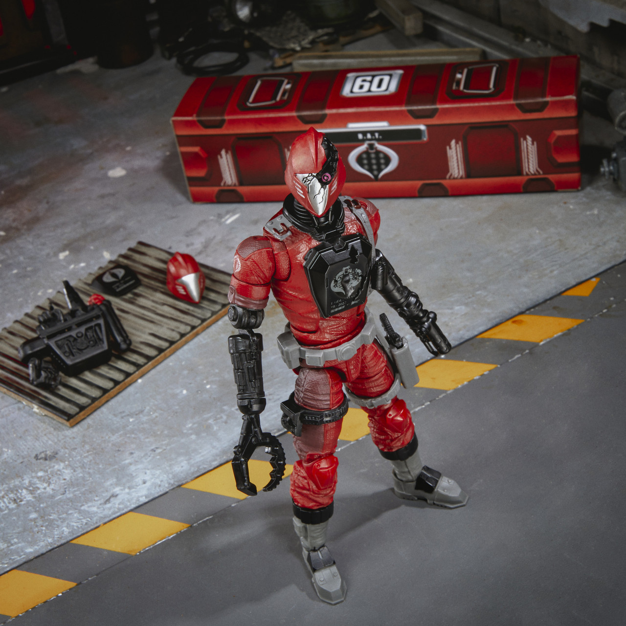 Hasbro GI Joe Classified Series Crimson BAT 6in Action Figure