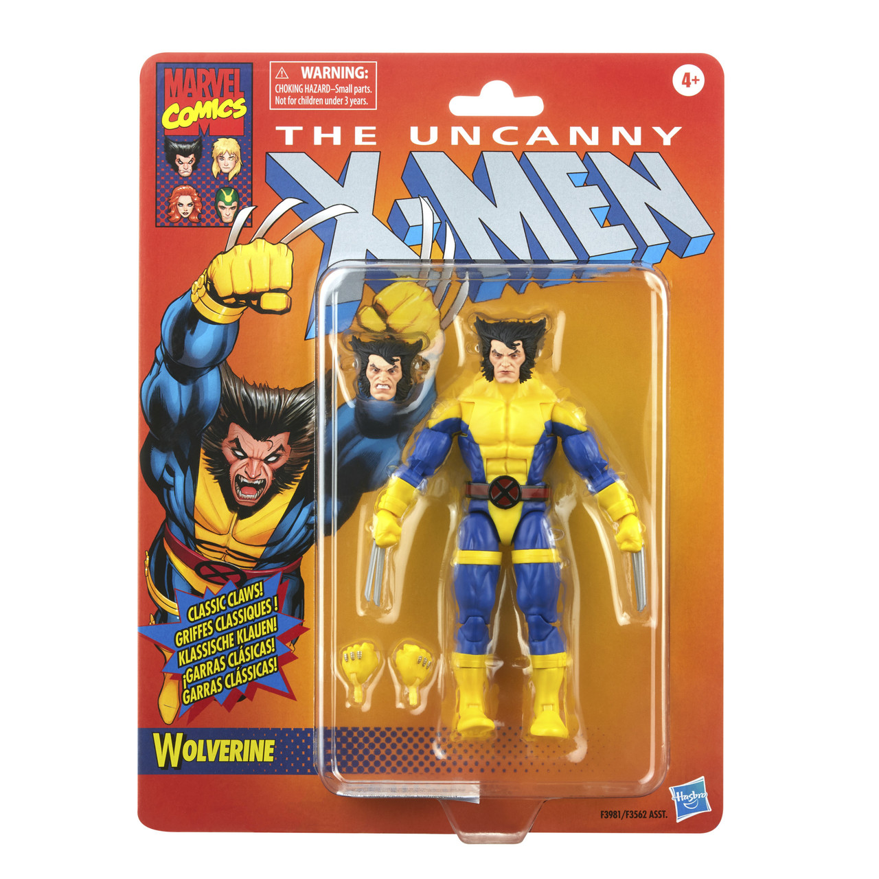 Hasbro Marvel Legends X-Men Retro Collection Wolverine 6