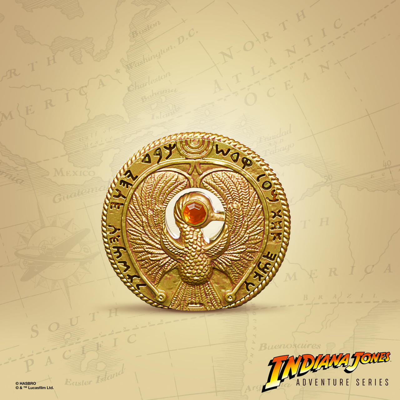 サプライ・アクセサリ・グッズ ra Hasbro Indiana Jones Adventure Series Staff of Ra Headpiece