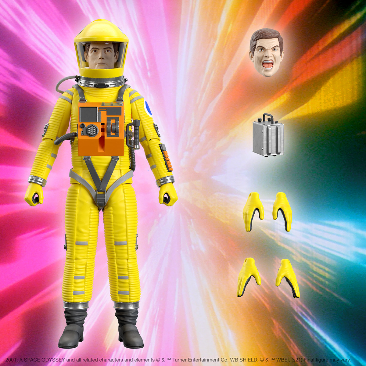 【稀有・サイン入】Unidentified F Object 宇宙船フィギュア Super7 Ultimates 2001 A Space Odyssey Dr. Frank Poole Action Figure
