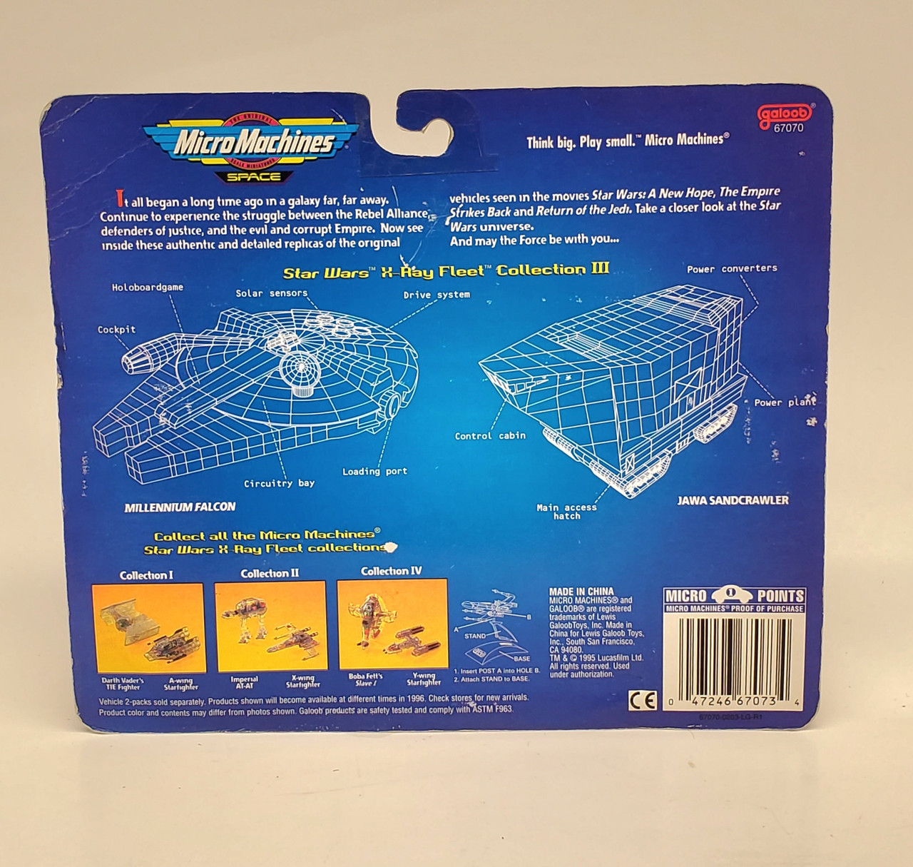 Galoob Micro Machines Star Wars: X-Ray Fleet Collection III
