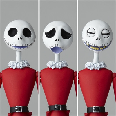 Kaiyodo Revoltech Nightmare Before Christmas Santa Jack #017
