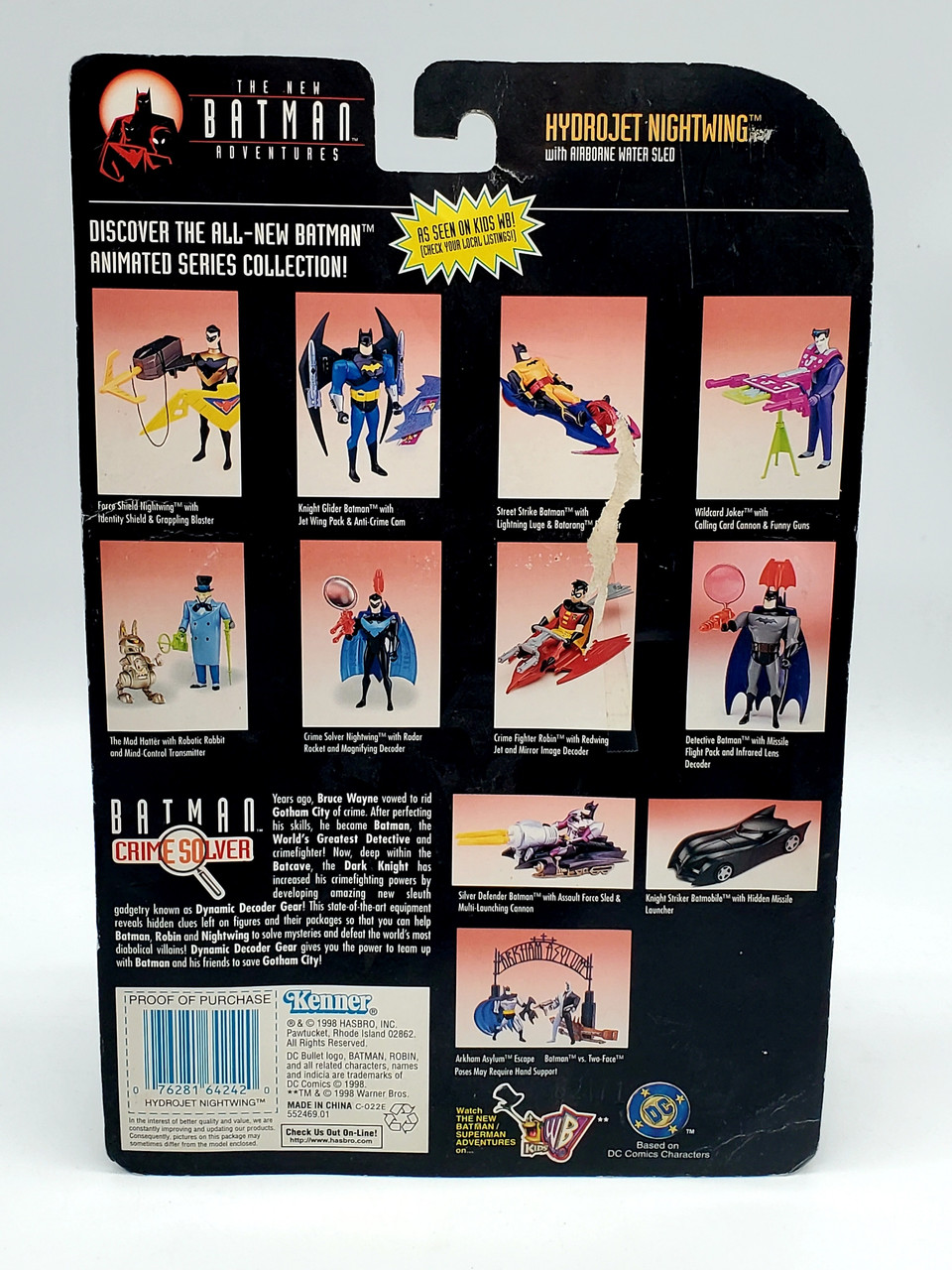 Kenner The New Batman Adventures Hydrojet Nightwing Action