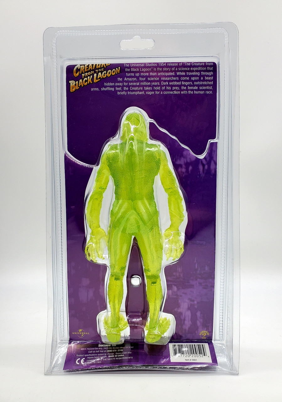 Sideshow Universal Monsters Creature from the Black Lagoon Translucent  Action Figure