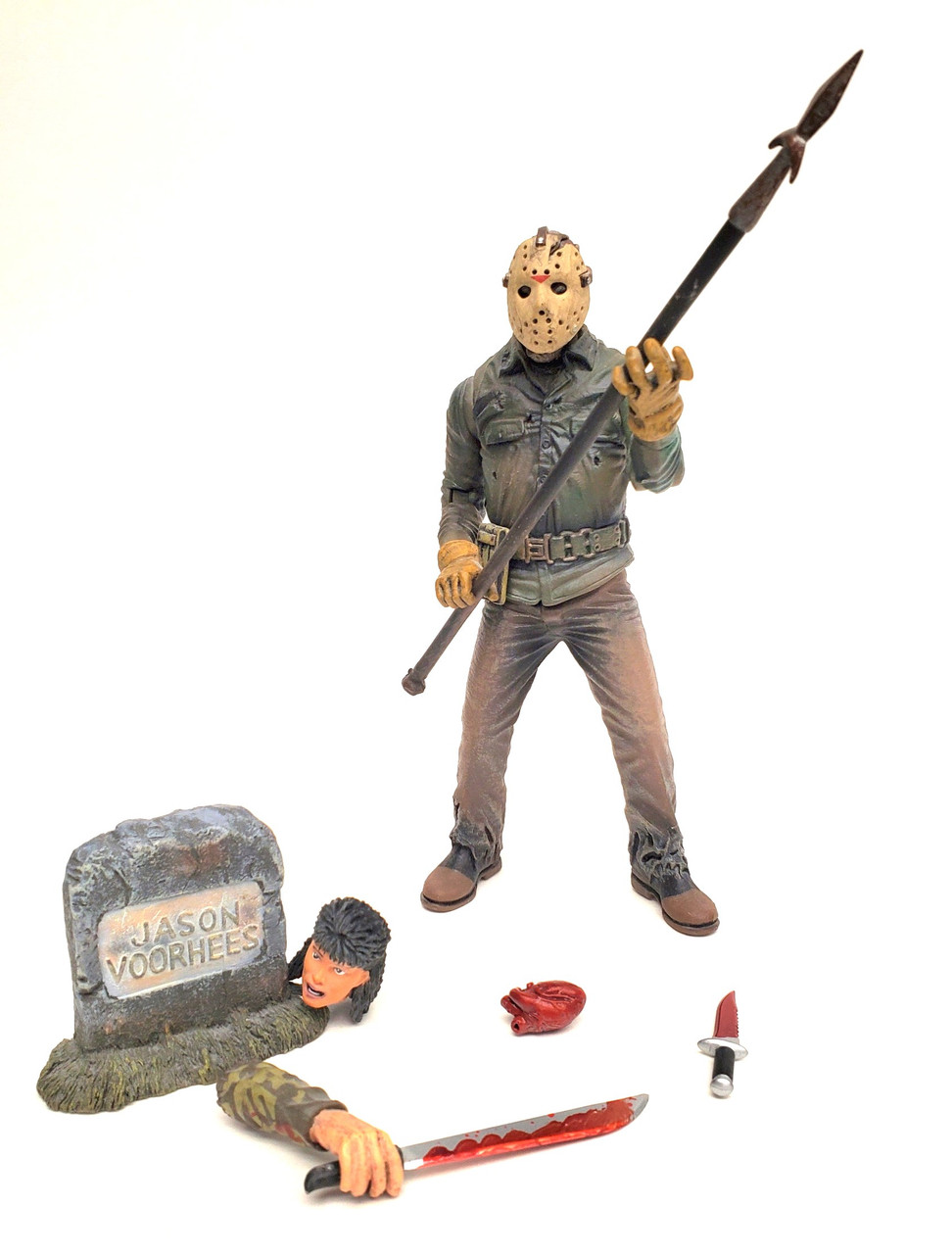 Mezco Cinema of Fear Series 2 JASON VOORHEES Friday the 13th part VI Action  Figure (No package)