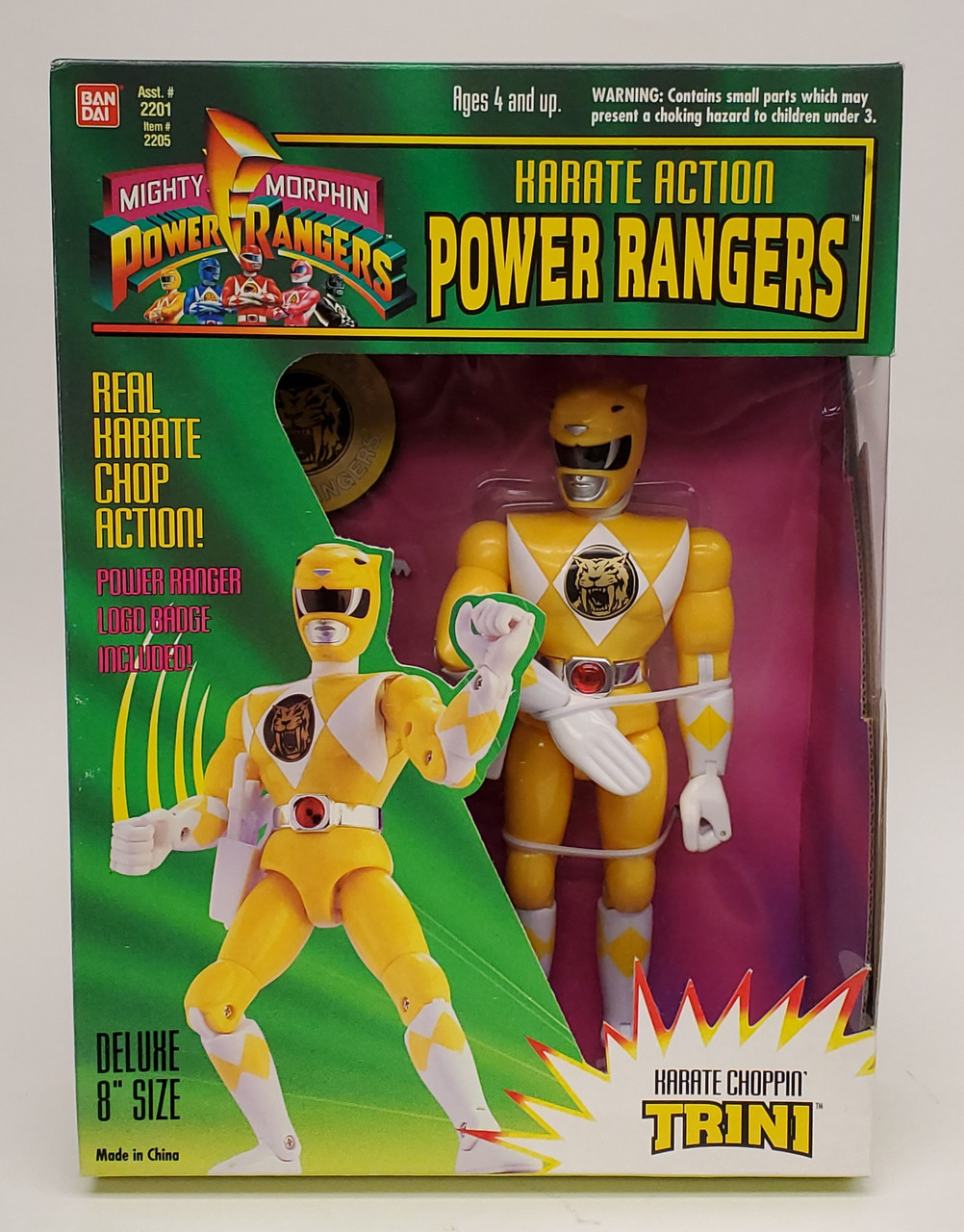 BanDai (1994) MMPR Karate Choppin Trini 8