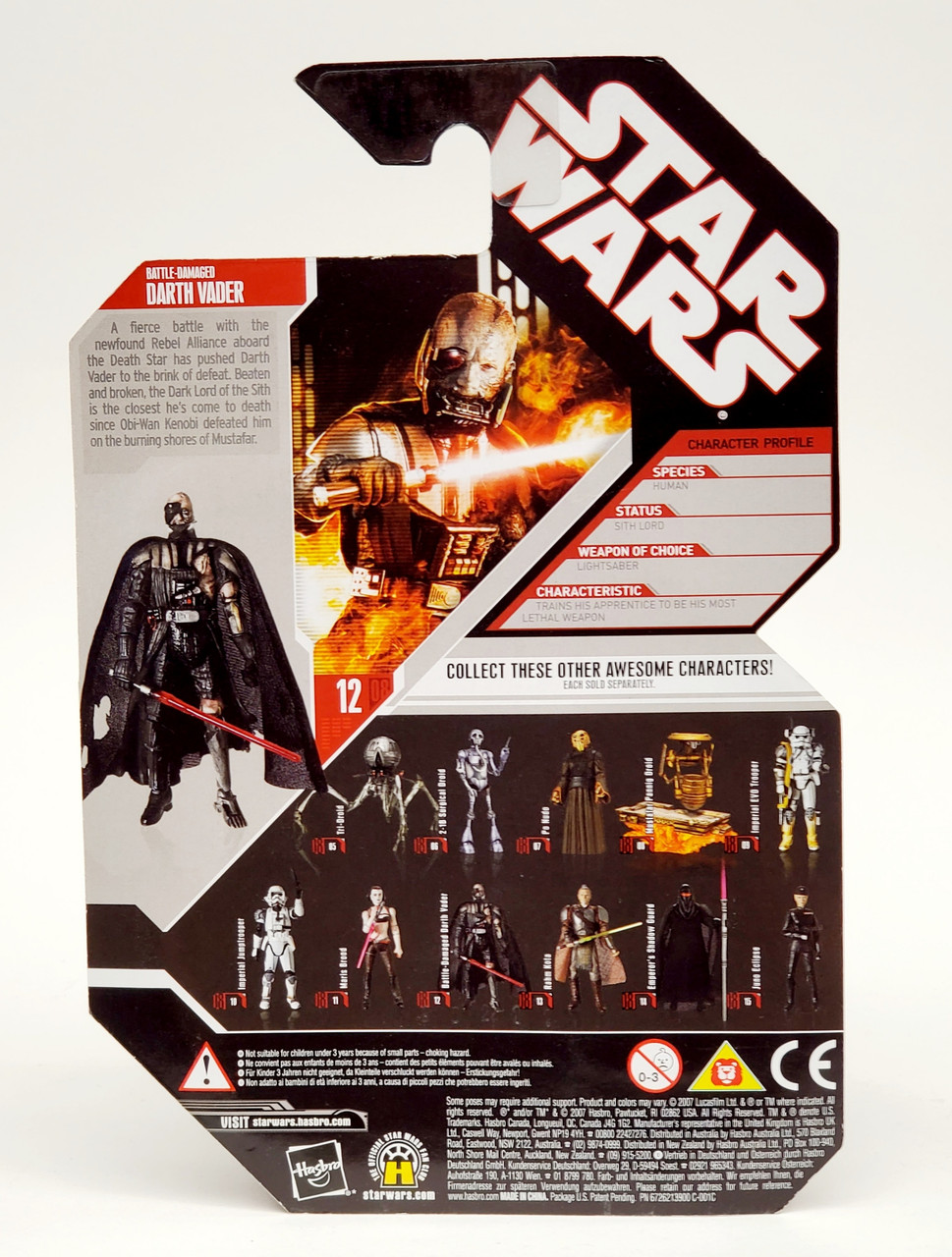 Star Wars 30th Anniversary Battle Damaged Darth Vader Action Figure