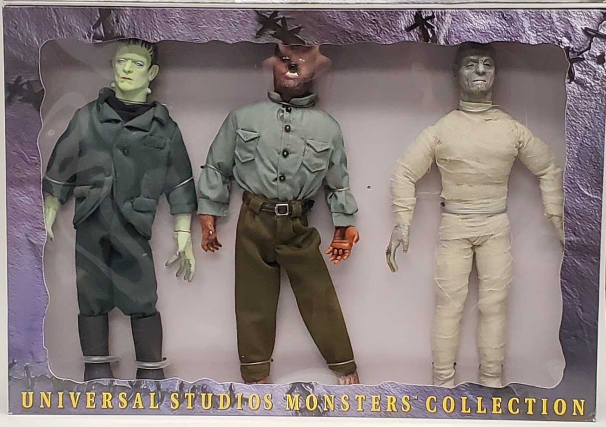 Kenner Universal Monsters Frankenstein Wolfman Mummy 12