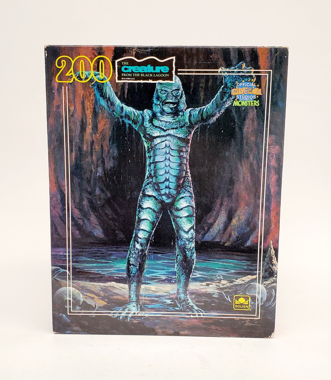 Golden Universal Monsters Creature from the Black Lagoon Jigsaw Puzzle