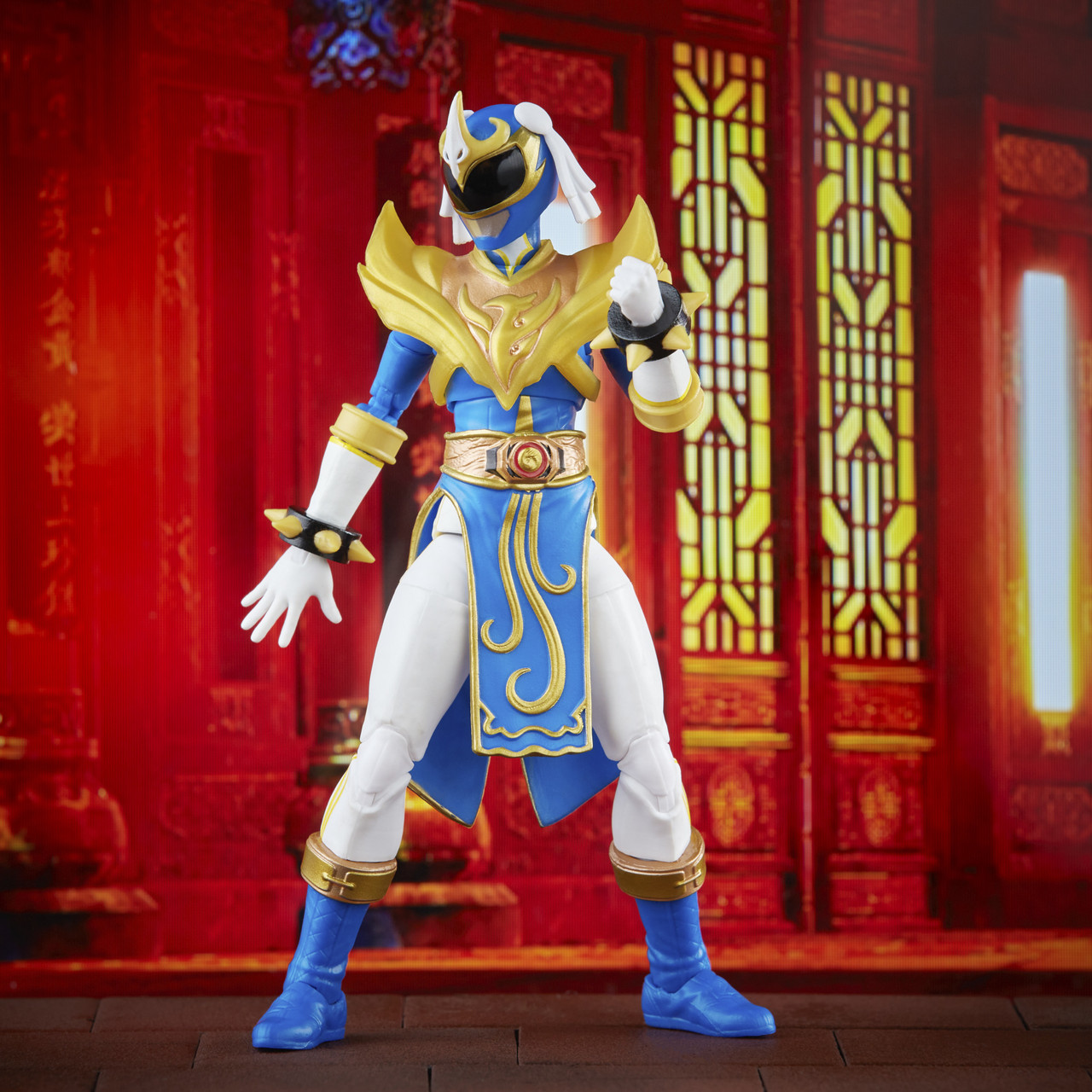 ストリートファイター　クロスアップ Hasbro MMPR X Street Fighter Blazing Phoenix Ranger