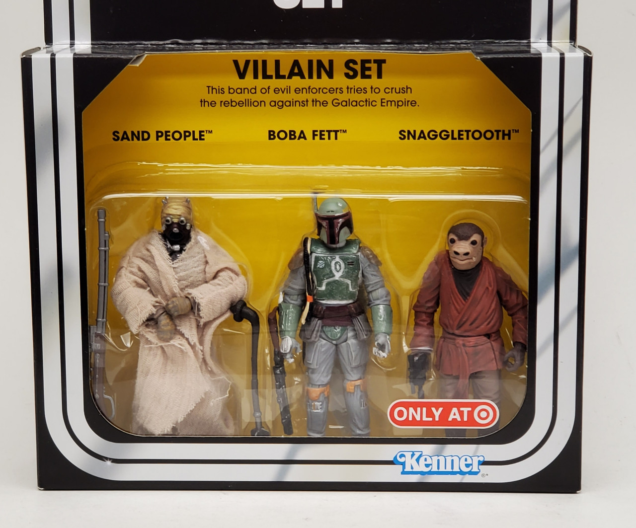Star Wars The Vintage Collection Villain Set Boba Fett Sand People